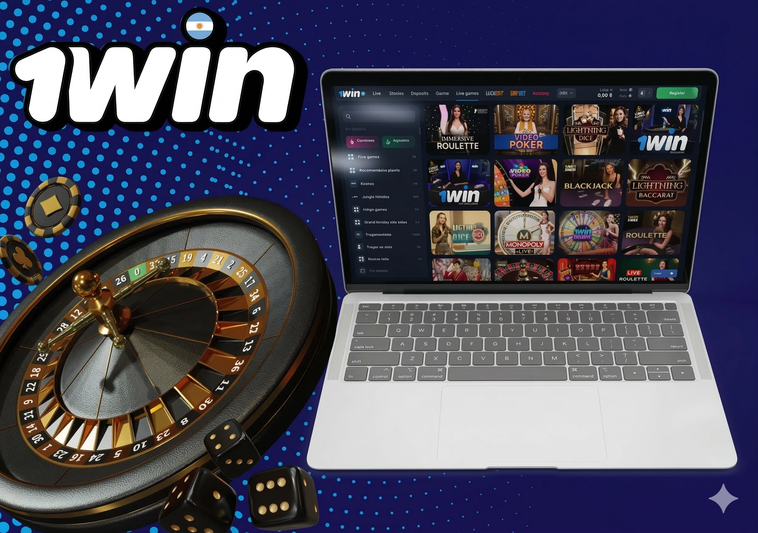1Win Casino en vivo